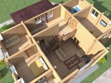 Проект дома ПД-041 3D План 6